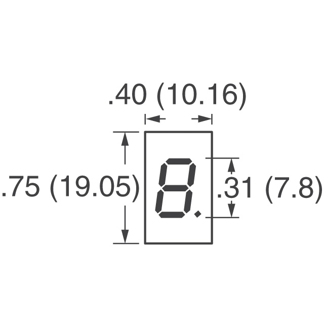 LDS-C306RI Lumex Opto/Components Inc.  Modules d'affichage - Caractères et chiffres à LED
